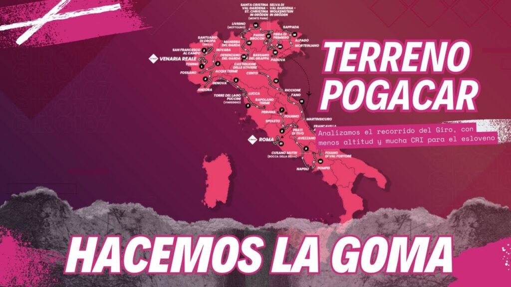 RECORRIDO GIRO DE ITALIA PRIMERA SEMANA HacemosLaGoma