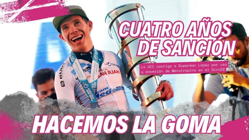 Sanction to Miguel Angel Superman Lopez until 2027 HacemosLaGoma