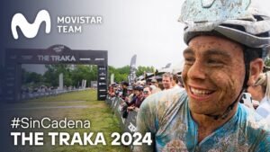 The Traka 2024 con Johan Jacobs Movistar Team