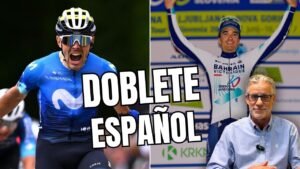 ALEX ARANBURU y PELLO BILBAO ABRAZAN la GLORIA