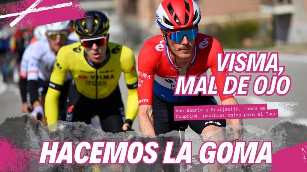 Continuan las desgracias en Visma Van Baarle y Kruijswijk fuera