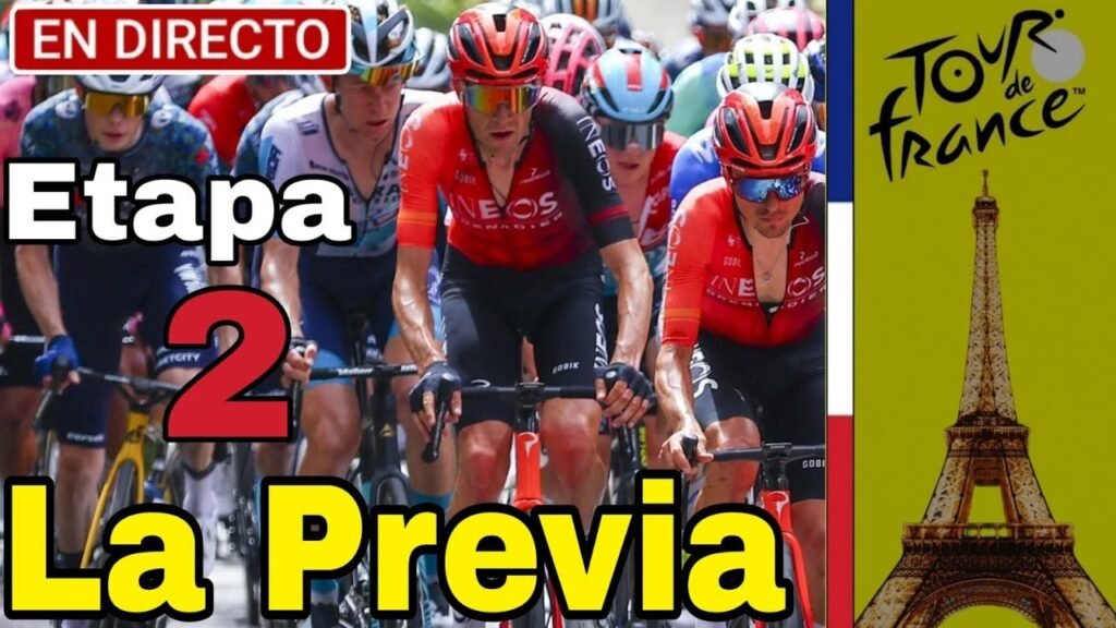 EN VIVO Etapa 2 Tour de Francia 2024 La