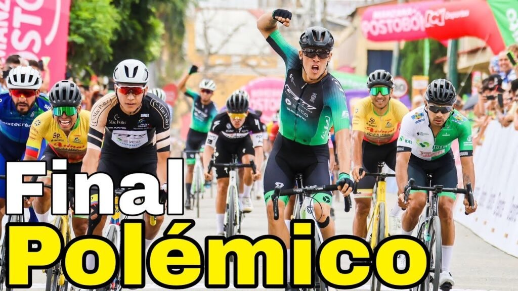 Resumen Etapa 5 Vuelta Colombia 2024 | Sprint con Polémico Final 4 Resumen Etapa 5 Vuelta Colombia 2024 Sprint con Polemico