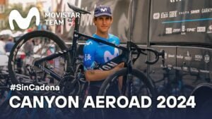 ASI ES la NUEVA CANYON AEROAD 2024 Movistar Team