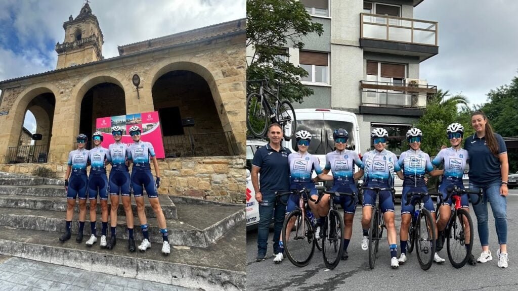 Bizkaikoloreak con mi Valverde Team Melisa Gomiz