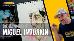DIBUJANDO a Miguel Indurain Drawing time