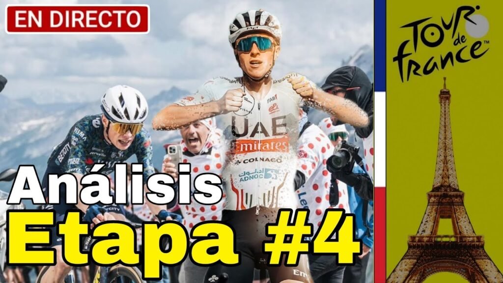 EN VIVO Analisis Etapa 4 Tour de Francia 2024