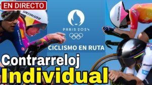EN VIVO Contrarreloj Individual Olimpiadas Paris 2024 Ciclismo