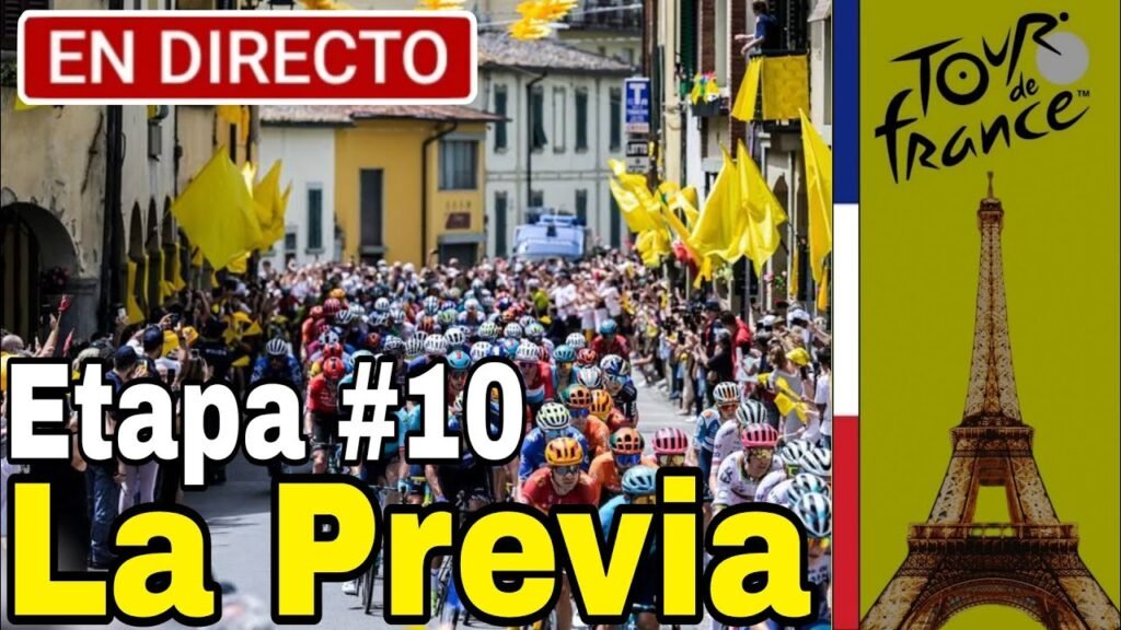 EN VIVO Etapa 10 Tour de Francia 2024 La