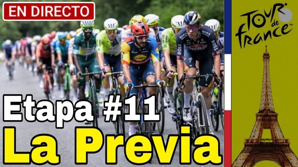 EN VIVO Etapa 11 Tour de Francia 2024 La