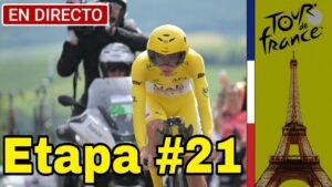 EN VIVO Etapa 21 Tour de Francia 2024 Monaco