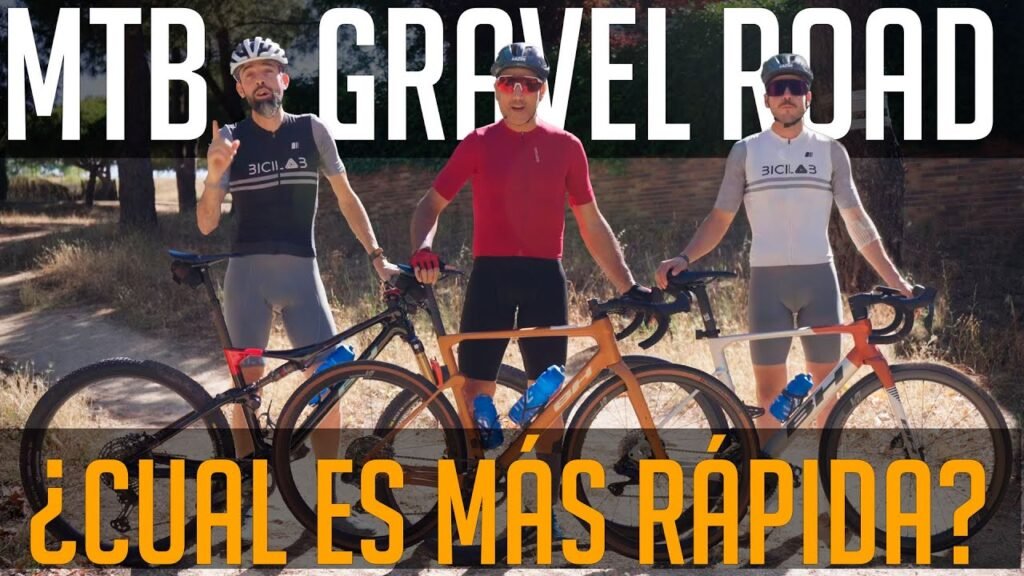 MTB vs ROAD vs GRAVEL ¿Cual es mas rapida