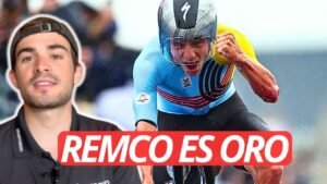 Ni la LLUVIA detiene a EVENEPOEL en la CONTRARREOJ OLIMPICA