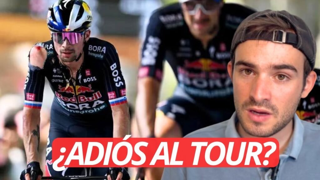 OTRA DURA CAIDA SACUDE a ROGLIC ETAPA 12 TOUR