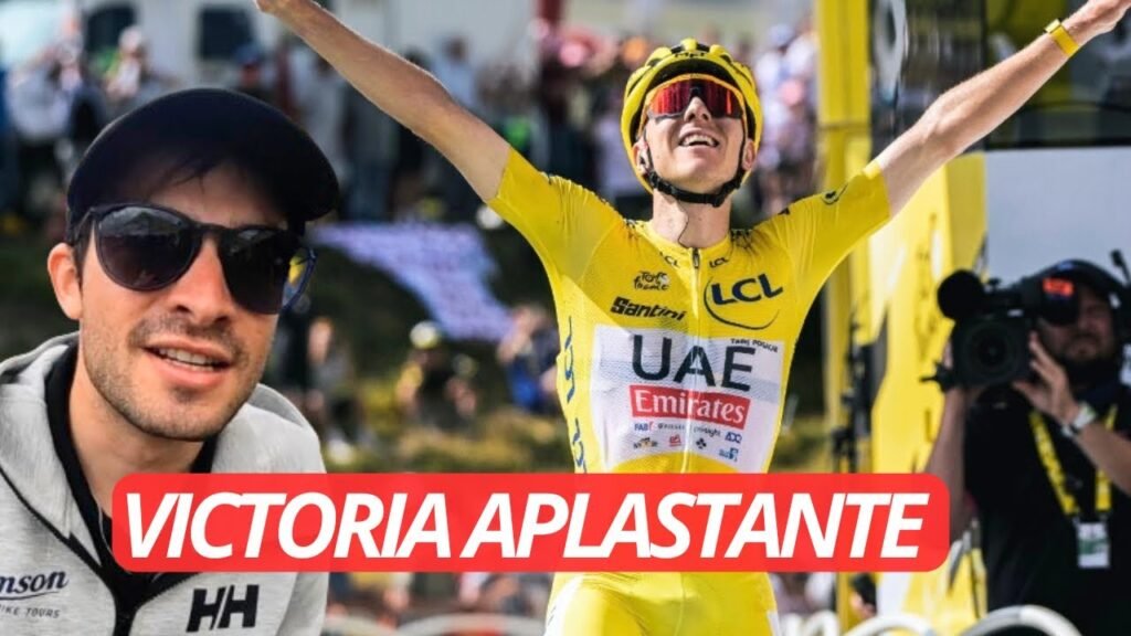 POGACAR DESTROZA el TOUR ETAPA 15 TOUR de FRANCIA