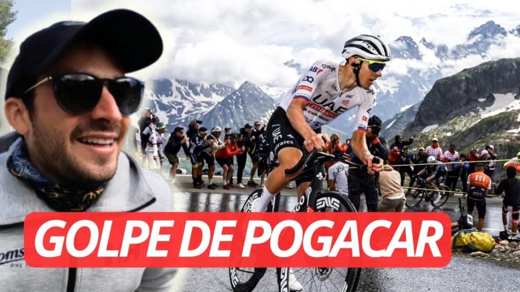 POGACAR REVIENTA el TOUR en el GALIBIER ETAPA 4
