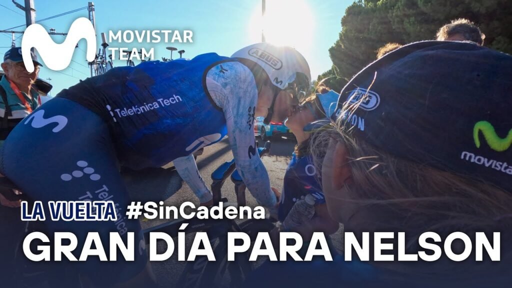 CRI muy especial para Nelson en La Vuelta | Movistar Team 1 CRI muy especial para Nelson en La Vuelta Movistar