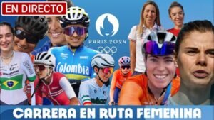 EN VIVO Ciclismo Ruta Femenina Olimpiadas Paris 2024