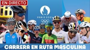 EN VIVO Ciclismo Ruta Masculina Olimpiadas Paris 2024