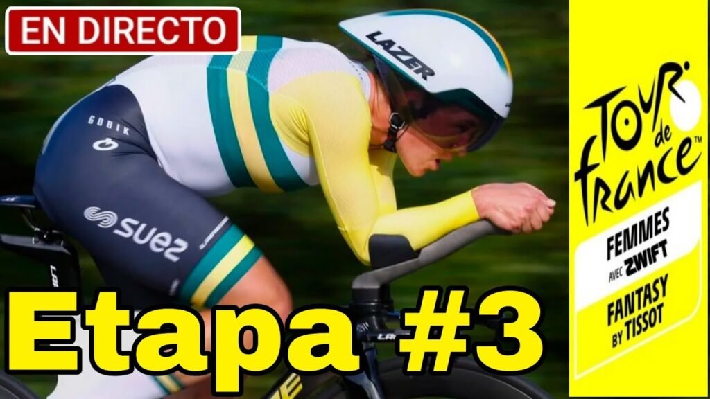 EN VIVO Etapa 3 Tour de Francia Femenino 2024