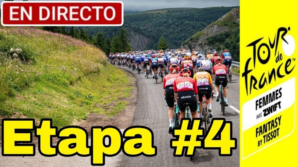 EN VIVO Etapa 4 Tour de Francia Femenino 2024