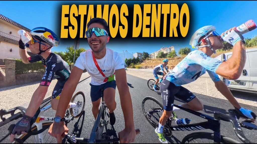 ME CUELO en el PELOTÓN con mi INSTA360 X4 | Día 4 de 25 en La Vuelta 4 ME CUELO en el PELOTON con mi INSTA360 X4