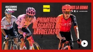 POST ETAPA 5 LAVUELTA24 ¿MENOS RIVALES PARA ROGLIC CARAPAZ YATES Y