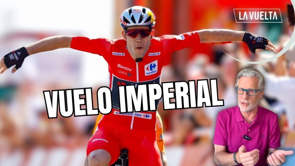 VAN AERT ALEJA sus FANTASMAS antes de la MONTAÑA 1 VAN AERT ALEJA sus FANTASMAS antes de la MONTANA