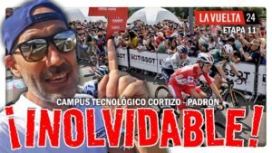 ¡UN DIA INOLVIDABLE ETAPA 11 Campus Tecnologico CORTIZO Padron lavuelta24