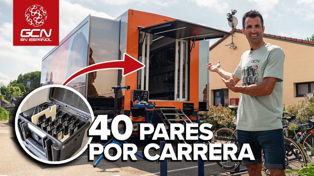 ¿Qué hay dentro de un camión de mecánicos de un equipo del World Tour? 2 ¿Que hay dentro de un camion de mecanicos de un