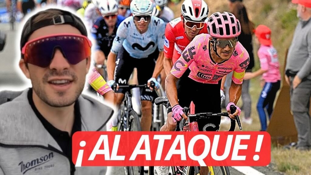 CARAPAZ ACABA con las OPCIONES de LANDA / Etapa 18 La Vuelta a España 2024 1 CARAPAZ ACABA con las OPCIONES de LANDA Etapa 18