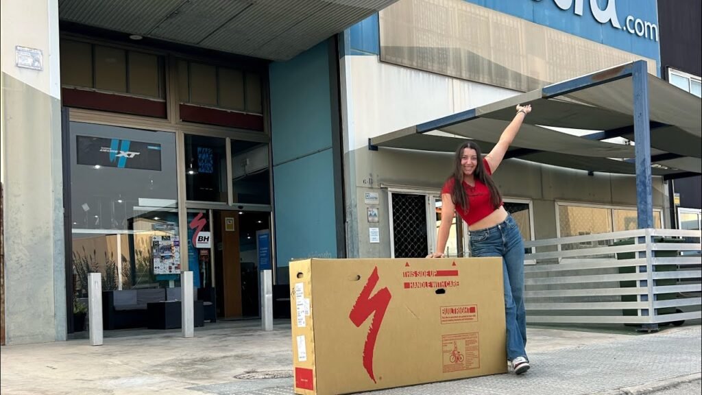 Desvelando mi nueva bici de montana Melisa Gomiz