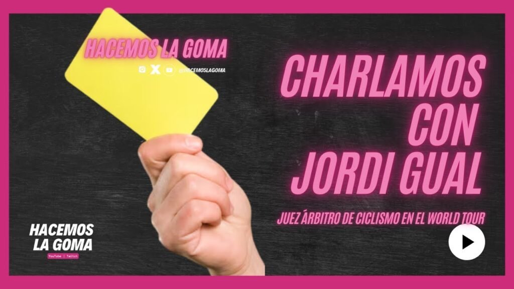 JORDI GUAL LA LABOR DE UN JUEZ ARBITRO EN UNA