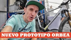 Nueva bici prototipo Orbea en competicion Ibon Zugasti