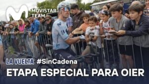 Oier Lazkano en la Fuga de la Etapa 18 de