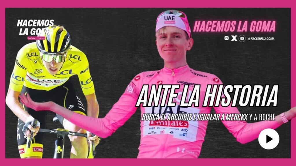 POGACAR BUSCA IGUALAR A MERCKX Y ROCHE EN EL MUNDIAL