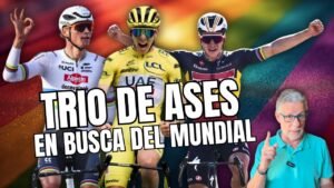 POGACAR QUIERE el MUNDIAL A TODA COSTA EVENEPOEL Y VAN