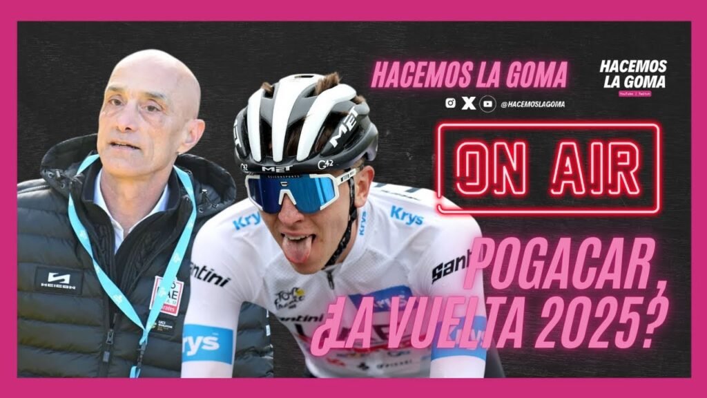 Pogacar en La Vuelta 2025 Gianetti lo deja caer Van