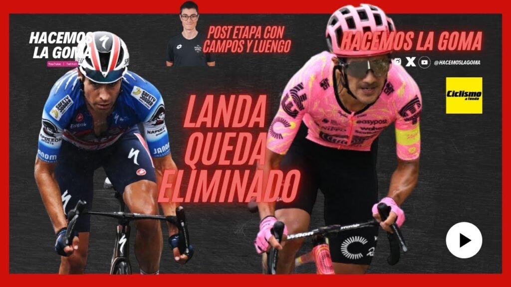 Post-Etapa 18 La Vuelta 24 | Otra vez gana Kern Pharma, Landa eliminado del podio | HacemosLaGoma 5 Post Etapa 18 La Vuelta 24 Otra vez gana Kern