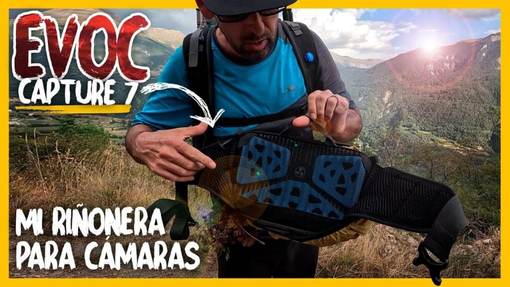 Rinonera para camaras VIDEO FOTO GoPro En bici GRAVEL