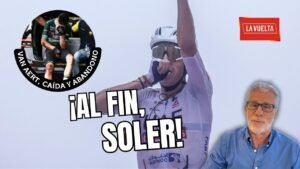 SOLER ENCUENTRA PREMIO VAN AERT DESGRACIA y ROGLIC REDITO
