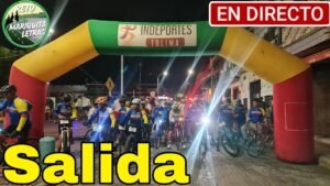 Salida de Ciclistas Reto Mariquita Letras 2024 Desde San