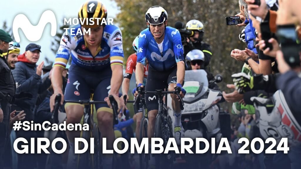 Así hemos vivido el Giro di Lombardia 2024 con Movistar Team 2 Asi hemos vivido el Giro di Lombardia 2024 con Movistar