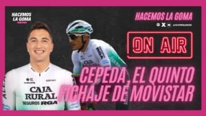 Cepeda oficial quinto fichaje de Movistar Team Hacemos La