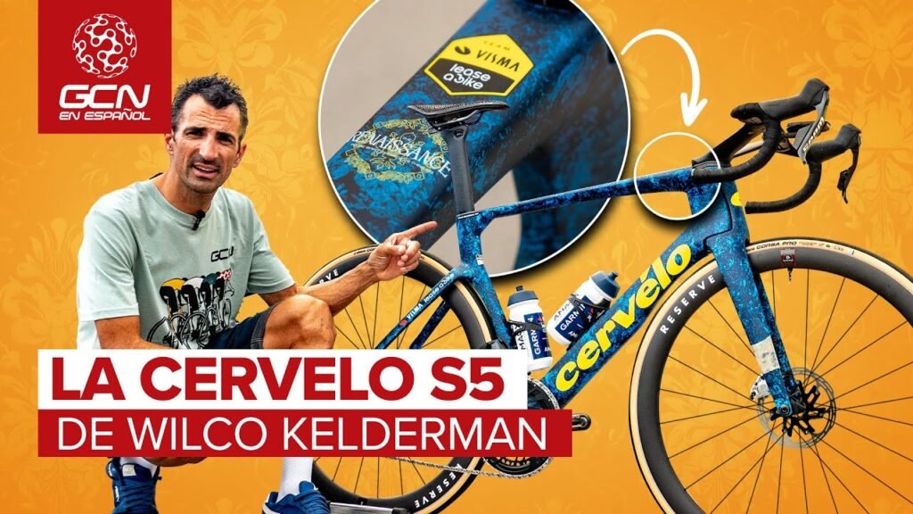 La Cervelo S5 de Wilco Kelderman Que talla usa