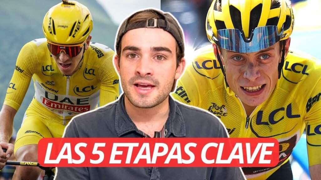 Las 5 ETAPAS mas DECISIVAS del TOUR DE FRANCIA 2025