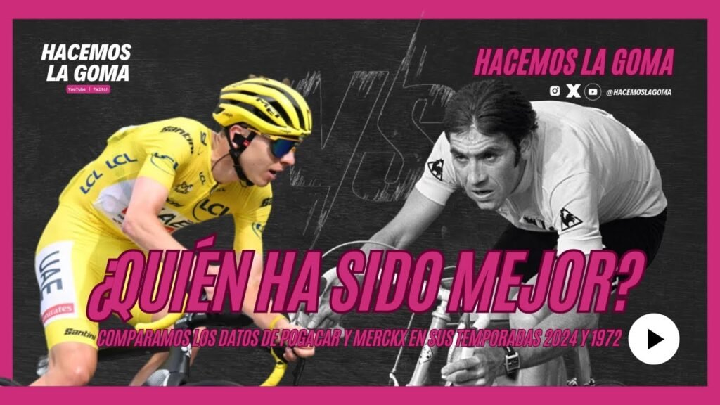 MERCKX VS POGACAR ¿CUAL ES LA MEJOR TEMPORADA