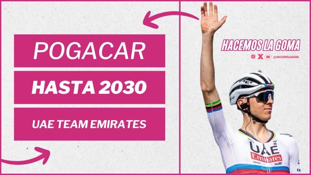 POGACAR UAE TEAM EMIRATES UNTIL 2030
