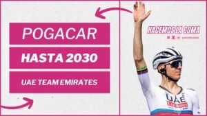 POGACAR UAE TEAM EMIRATES UNTIL 2030
