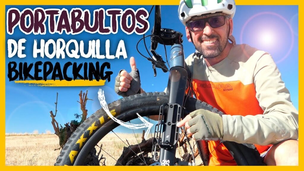 Portabultos de horquilla para bikepacking y gravel